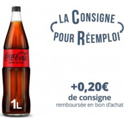 COCA-COLA Soda au Cola Zéro...