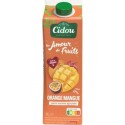 CIDOU Jus de Fruits d'Orange et Mangue Sans Sucres Ajoutés CIDOU