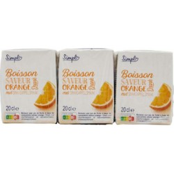 SIMPL Boisson Saveur Orange...
