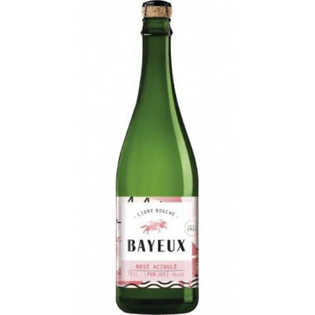 BAYEUX Cidre rosé acidulé de normandie BAYEUX