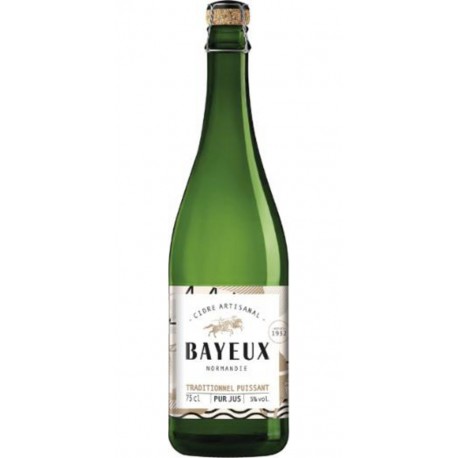 BAYEUX Cidre Traditionnel Puissant Pur Jus 5,5% BAYEUX