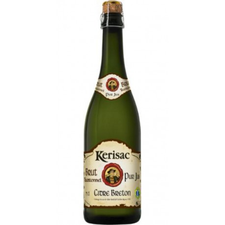 KERISAC Cidre Breton Brut Traditionnel Pur JusL