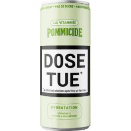 DOSE TUE Eau Vitaminée Pommicide Hydratation Vitamine C sans Sucre DOSE TUE