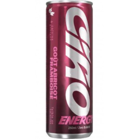 CIAO Boisson Énergisante Abricot Framboise Energy