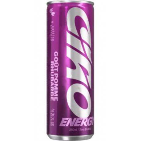 CIAO Boisson Énergisante Pomme Rhubarbe Energy