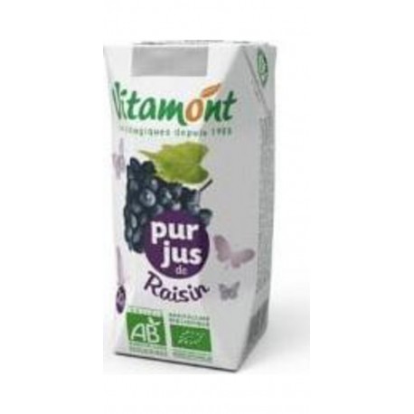 VITAMONT Tetra Pur Jus De Raisins Rouge Vitamont 20cl