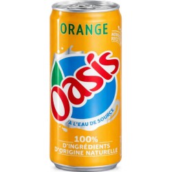 Oasis Orange Canette 33CL (pack de 6)